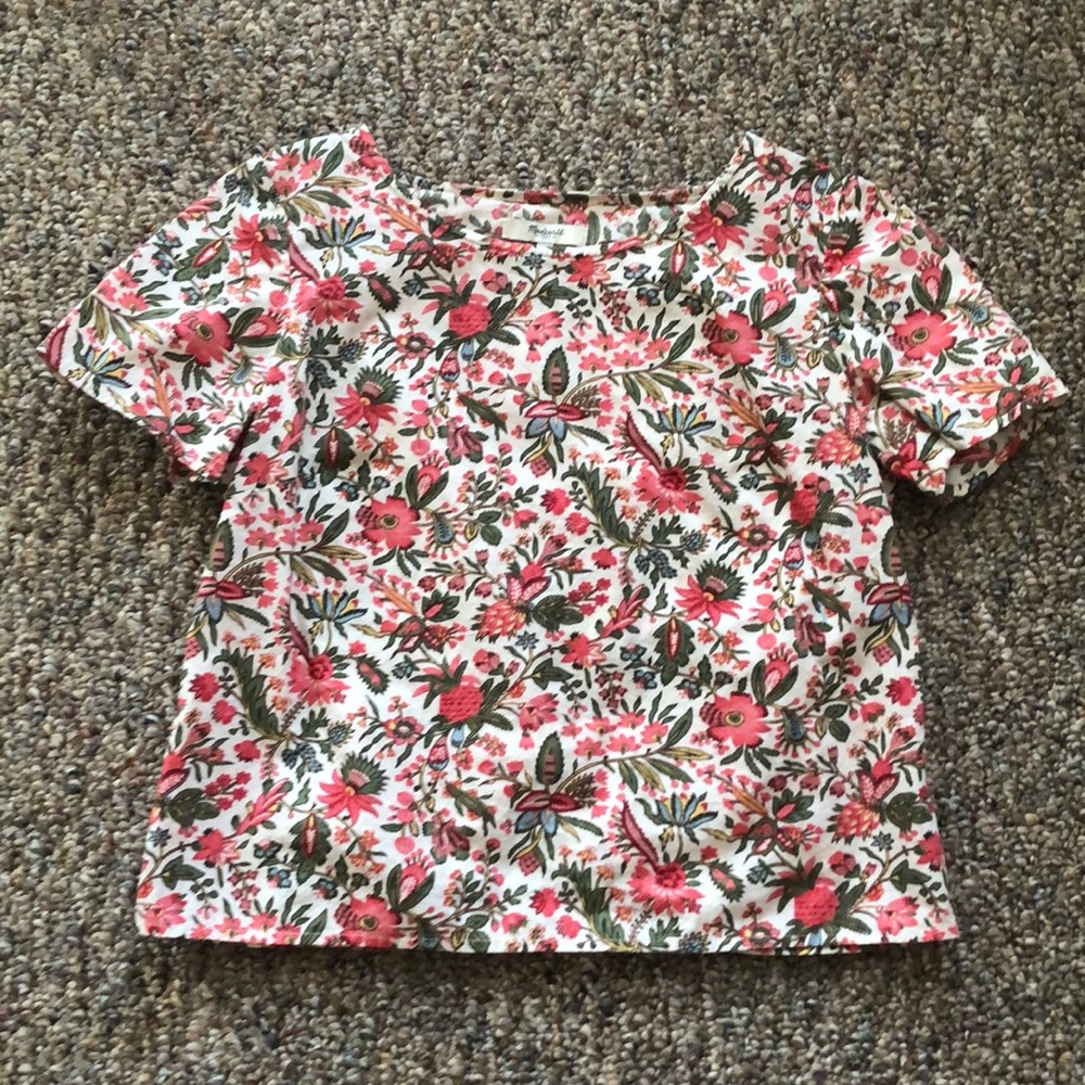 Floral Madewell Top